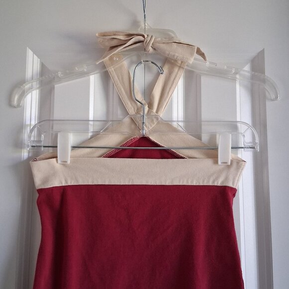 Florida State University Garnet & Gold Logo Halter Top Women's Size S - Picture 6 of 8